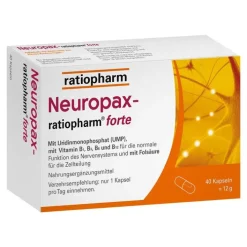 Neuropax -ratiopharm forte Kapseln, 40 St> Hirnleistung & Nerven