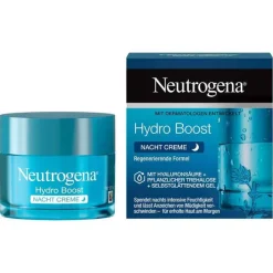 Neutrogena Hydro Boost Nacht Creme, 50 ml> Trockene Haut|Nachtpflege