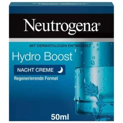 Neutrogena Hydro Boost Nacht Creme, 50 ml> Trockene Haut|Nachtpflege