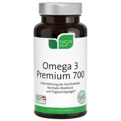 Nicapur Omega 3 Premium 700 Kapseln, 60 St> Omega 3 Kapseln