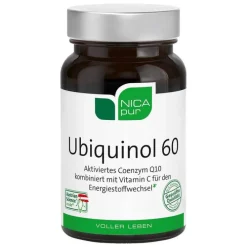 Nicapur Ubiquinol 60 Kapseln, 30 St> Coenzym Q10