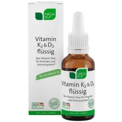 Nicapur Vitamin K2 & D3 flüssig, 22.5 ml