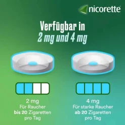 Nicorette freshmint 2 mg Lutschtabletten gepresst, 40 St