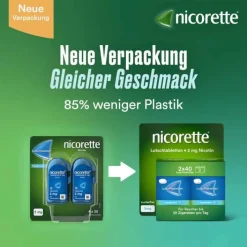 Nicorette freshmint 2 mg Lutschtabletten gepresst, 160 St><noscript><img width=