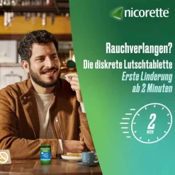 Nicorette freshmint 2 mg Lutschtabletten gepresst, 160 St><noscript><img width=