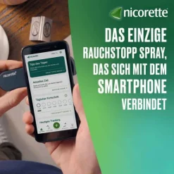 Nicorette Fruit & Mint Spray 1 mg / Sprühstoß Nfc, 2 St> Nikotinspray Und Inhaler
