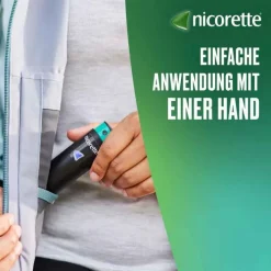 Nicorette Fruit & Mint Spray 1 mg / Sprühstoß Nfc, 2 St><noscript><img width=