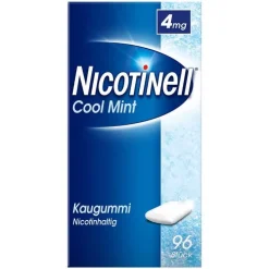 Nicotinell Kaugummi 4 mg Cool Mint (Minz-Geschmack), 96 St> Nikotinkaugummi