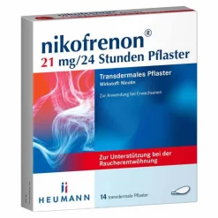 nikofrenon 21 mg/24 Stunden Pflaster, 14 St> Nikotinpflaster