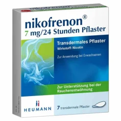 Nikofrenon 7 mg/24 Stunden Pflaster, 7 St> Nikotinpflaster