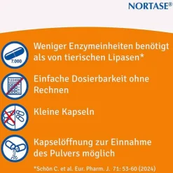 Nortase Kapseln vegetarische Verdauungsenzyme, 200 St><noscript><img width=