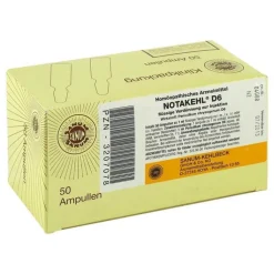 Notakehl D 6 Ampullen, 50X1 ml