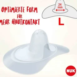 Nuk Brusthütchen Größe L, 2 St><noscript><img width=