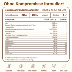 Nupure proba Glp-1 Pulver Stoffwechsel Pro, 210 g><noscript><img width=