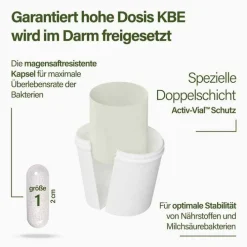 Nupure probaflor Mikrobiotika magensaftresistent Kapseln, 60 St><noscript><img width=