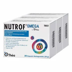 Nutrof Omega Kapseln, 3X30 St> Omega 3 Kapseln