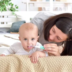 Nuvita Ersatzbürstenköpfe Sonic Clean & Care Größe S, 2 St