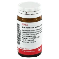 Nux vomica e semine D 12 Globuli, 20 g> Allergie