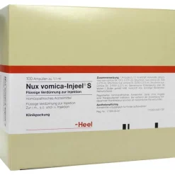 Nux vomica Injeel S Ampullen, 100 St