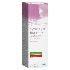 Acis Nystatin Suspension, 30 ml> Mundsoor-Medikamente