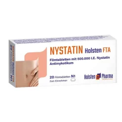 Nystatin Holsten Fta Filmtabletten, 20 St> Hautpilz Creme