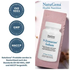 N-Zymarase Inflam Enzym-Komplex + Rutin Kapseln, 60 St><noscript><img width=