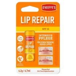 O Keeffe`s Lip Repair Lippenbalsam LSF 15, 4.2 g