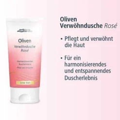 Medipharma Cosmetics Oliven Verwöhndusche Rose, 150 ml><noscript><img width=