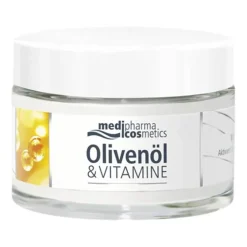 Medipharma Cosmetics Olivenöl & Vitamine vitalisierende Aufbaupflege mit LSF 6, 50 ml> Gesicht|Serum & Kur