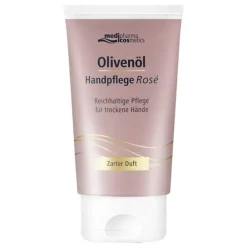 Medipharma Cosmetics Olivenöl Handpflegecreme Rose, 50 ml> Handcreme