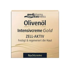 Medipharma Cosmetics Olivenöl Intensivcreme Gold Zell-Aktiv Nachtcreme, 50 ml> Nachtpflege