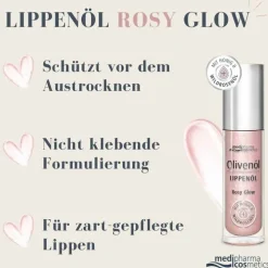 Medipharma Cosmetics Olivenöl Lippenöl rosy glow, 4 ml><noscript><img width=