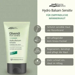 Olivenöl Per Uomo Hydro Balsam sensitiv, 50 ml