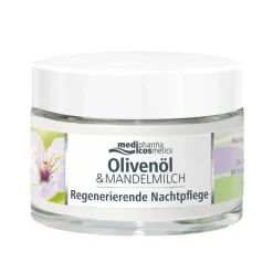 Medipharma Cosmetics Oliven-Mandelmilch regenerierende Nachtpflege, 50 ml> Nachtpflege