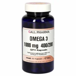 Omega 3 1000 mg 400 / 200 GPH Kapseln, 60 St