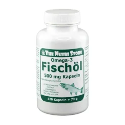 Omega 3 Fischöl Kapseln 500 mg, 120 St