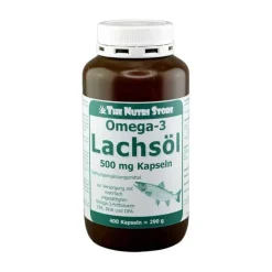 Omega 3 Lachsöl Kapseln, 400 St