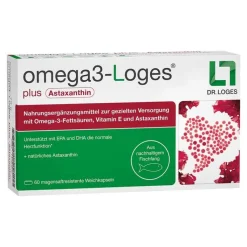 Omega 3-Loges plus Kapseln, 60 St