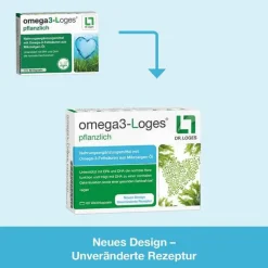 OMEGA3-Loges pflanzlich Kapseln, 120 St