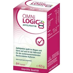 Omni Logic Apfelpektin Kapseln, 84 St> Verdauung