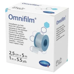 Omnifilm Fixierpflaster Folie 2,5 cmx5 m, 1 St