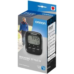 Omron Walking Style IV Schrittzähler schwarz, 1 St> Schrittzähler
