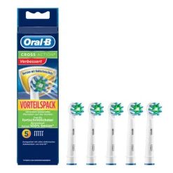 Oral B Aufsteckbürsten Crossaction Bakterienschutz, 5 St> Zahnbürsten|Geräte & Zubehör