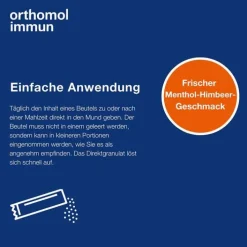 Orthomol Immun Direktgranulat Menthol-Himbeere, 30 St><noscript><img width=