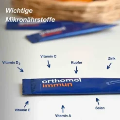 Orthomol Immun Direktgranulat Menthol-Himbeere, 7 St><noscript><img width=