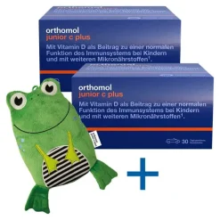 Orthomol Junior C plus Kautabletten Waldfrucht, 2x30 St>Kinder Vitamin C (Ascorbinsäure)|Immunsystem