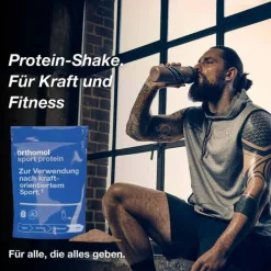 Orthomol Sport Protein Pulver Schoko, 640 g> Muskulatur|Eiweiß