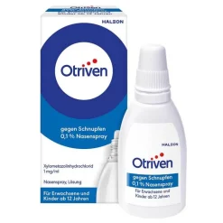 Otriven gegen Schnupfen 0,1 % Nasenspray (Quetschflasche), 10 ml