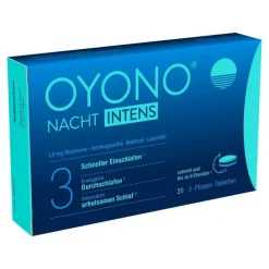 Oyono Nacht Intens Tabletten, 20 St> Melatonin Tabletten
