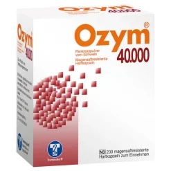 Ozym® 40.000 Magensaftresistente Hartkapseln, 200 St